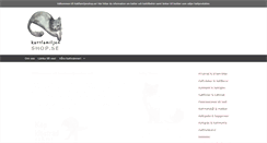 Desktop Screenshot of kattfamiljenshop.se